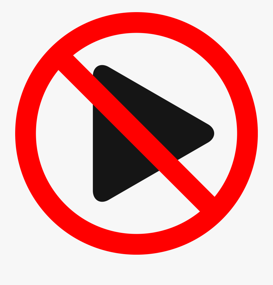 Transparent Music Not Png - Transparent Not Allowed, Transparent Clipart