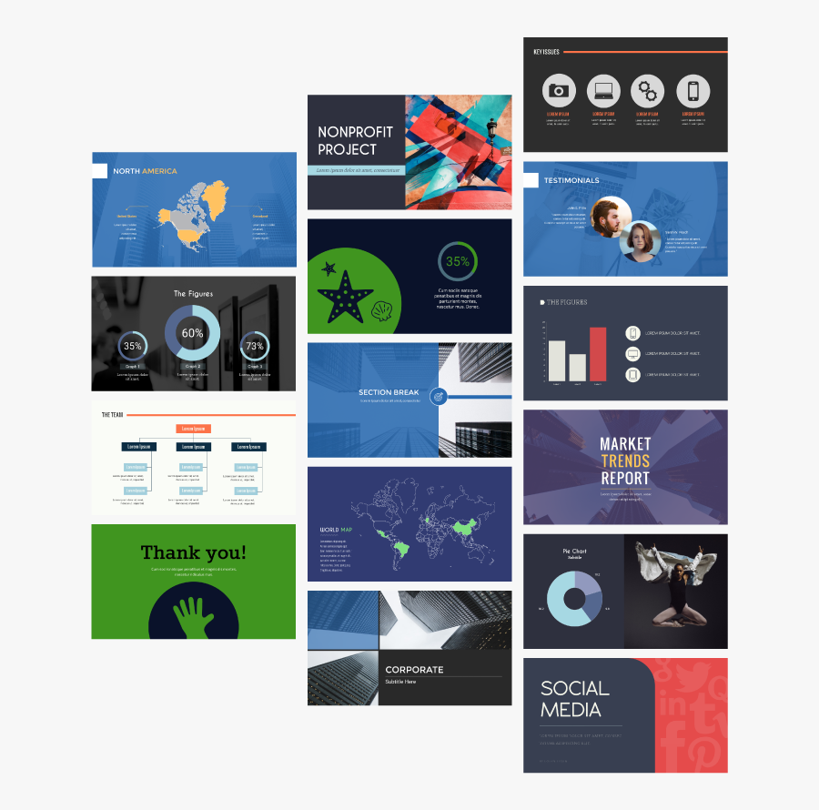 Clip Art Presentations Layouts, Transparent Clipart