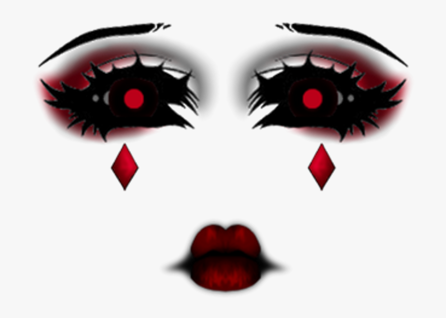 Scary Eyes Png - Dark Makeup Transparent Background, Transparent Clipart