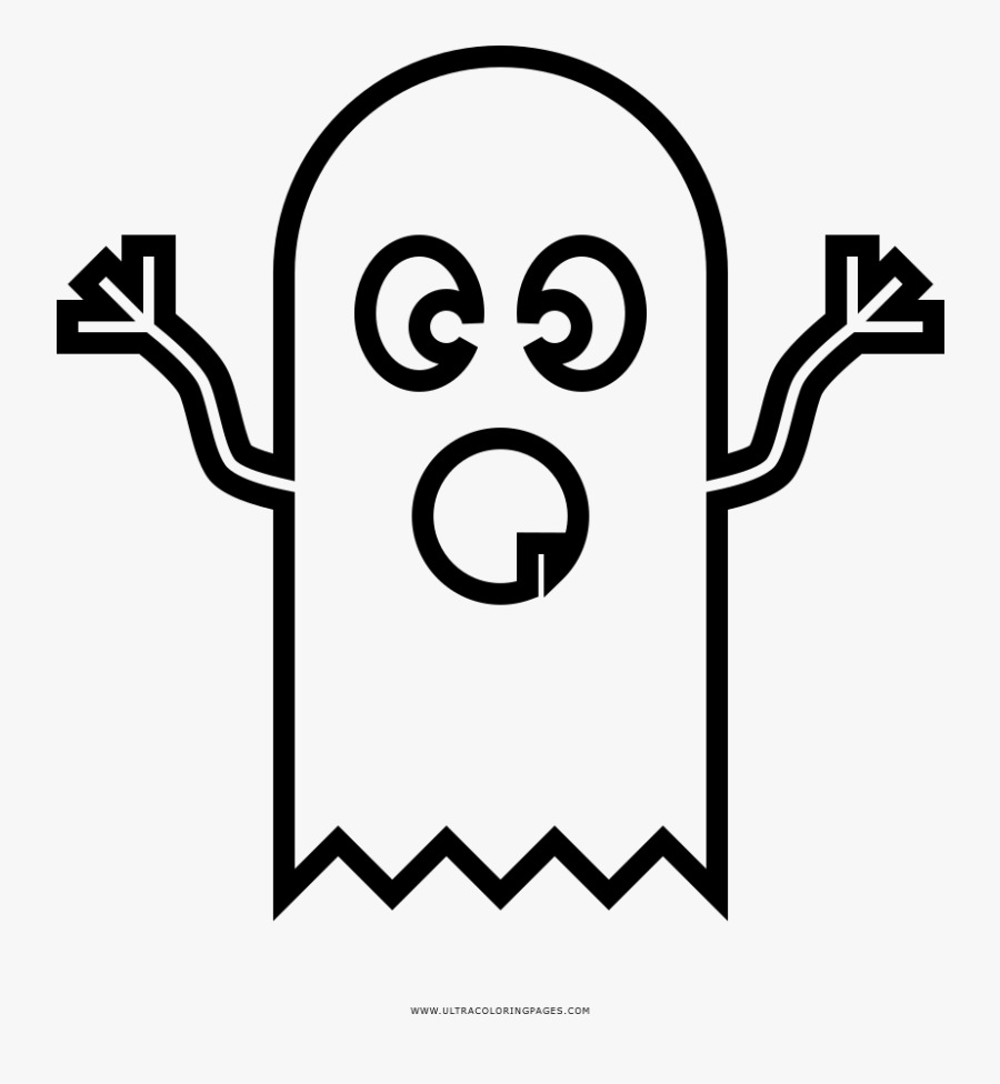 Scary Ghost Png, Transparent Clipart