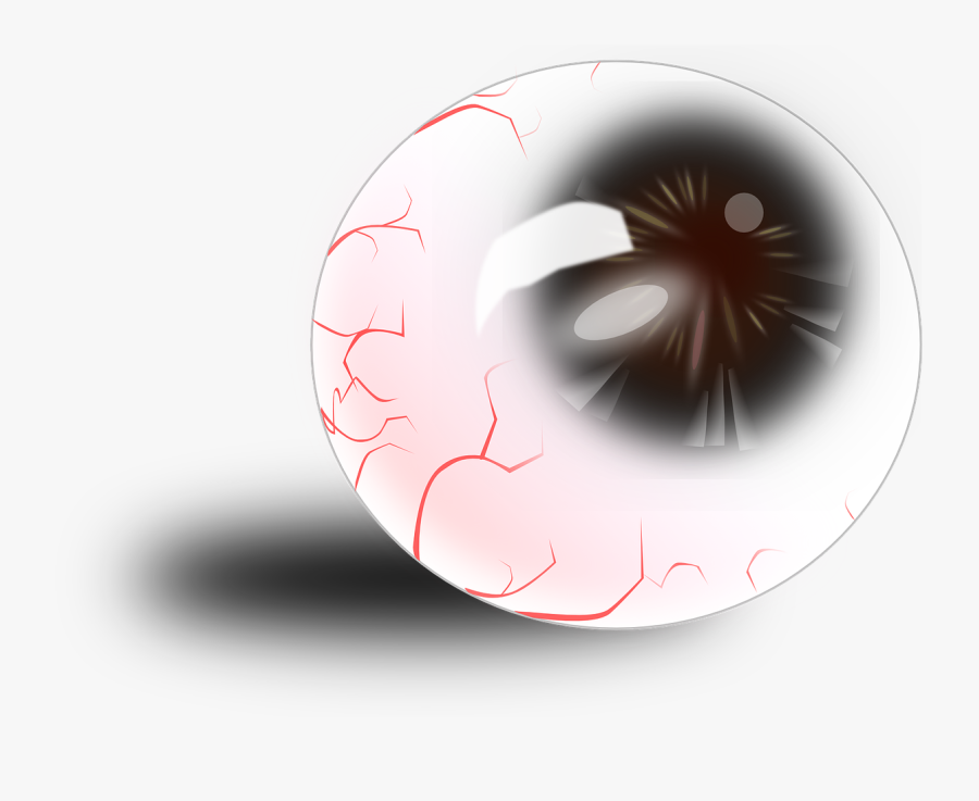 Eye Red Blood Clip Art - Глазное Яблоко Пнг, Transparent Clipart