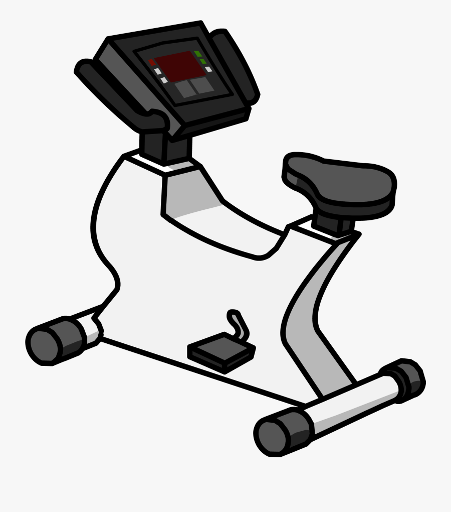 Cycle Clipart Cycling Exercise - Stationary Bicycle, Transparent Clipart