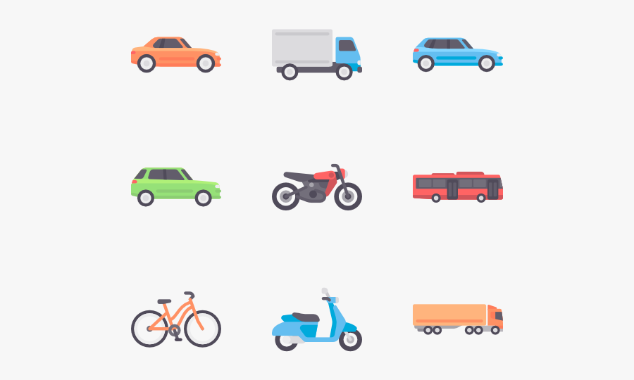 Toy-vehicle - Vehicles Icon Png, Transparent Clipart