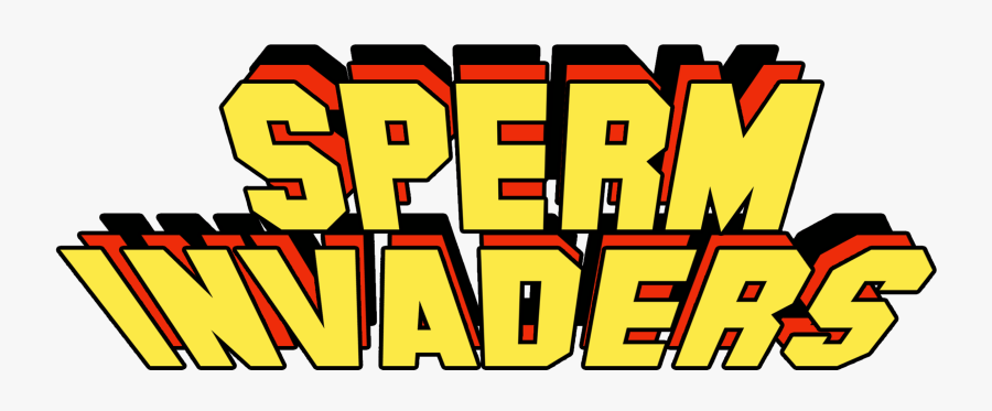 Sperm Invaders Logo - Space Invaders, Transparent Clipart