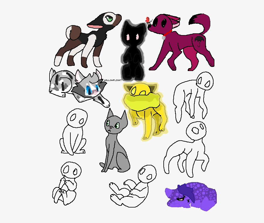 Cats & Dogs, Transparent Clipart