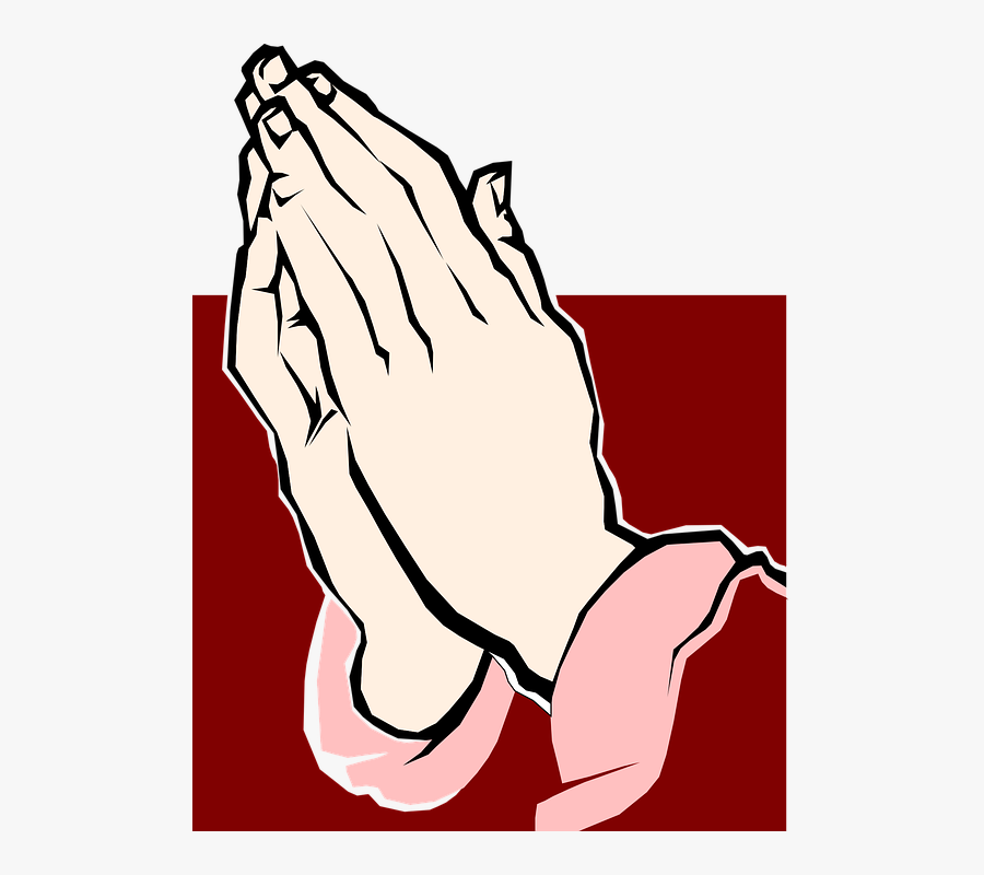 Prayer Hand Clipart, Transparent Clipart