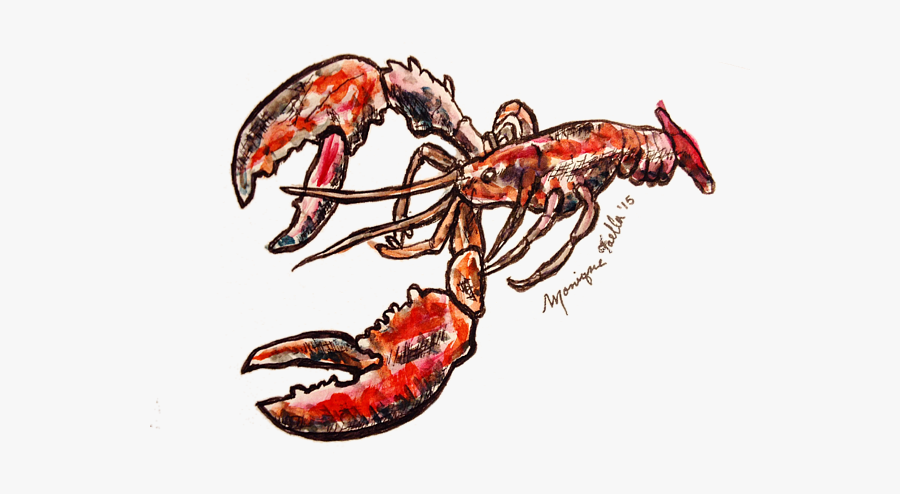 American Lobster, Transparent Clipart
