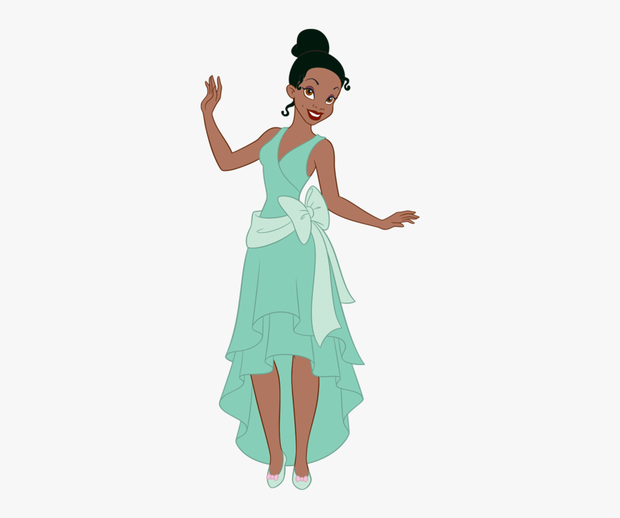 Queen Clipart Princess Costume - Princess Tiana, Transparent Clipart