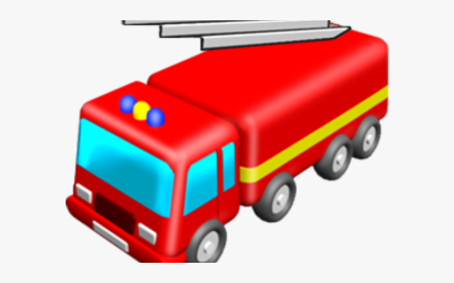 Cartoon Fire Engine , Png Download - 3d Fire Engine Icon, Transparent Clipart