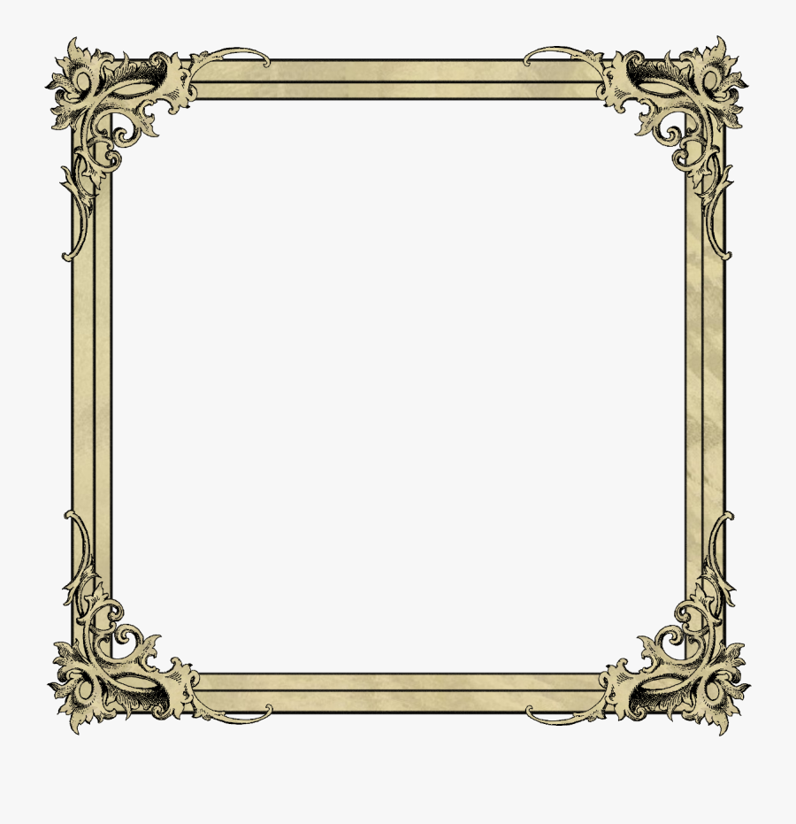 Clip Art Empty Frams - Empty Picture Frame Png, Transparent Clipart