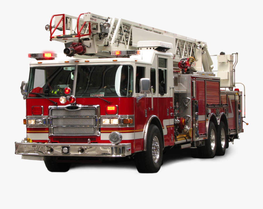 Fire Engine Png - Transparent Background Fire Truck Png, Transparent Clipart