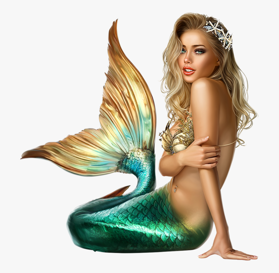 Png Mermaid - Mermaid Png, Transparent Clipart