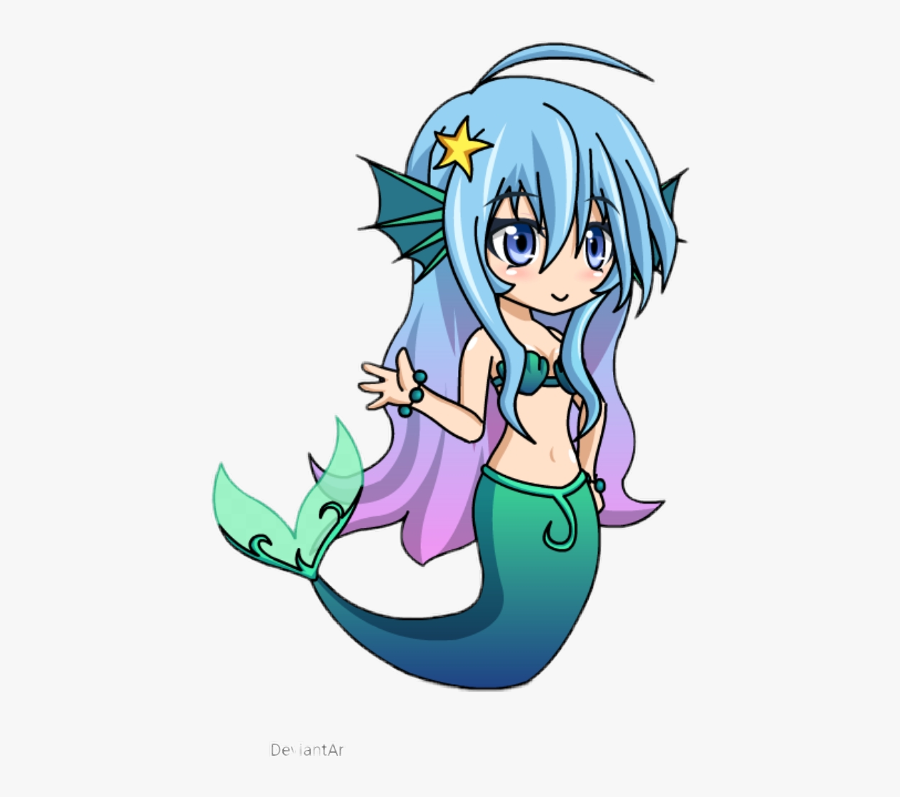 Gacha Mermaids Freetoedit Scmermaid Mermaid - Mermaid Mana Gacha, Transparent Clipart