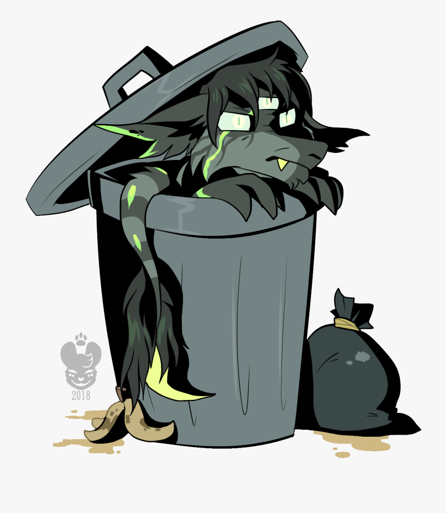 Taking Out The Trash - Illustration, Transparent Clipart