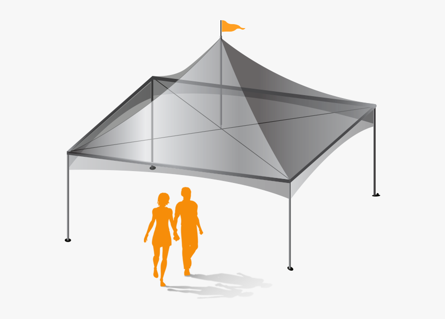 Tent Transparent Kanopi - Canopy, Transparent Clipart