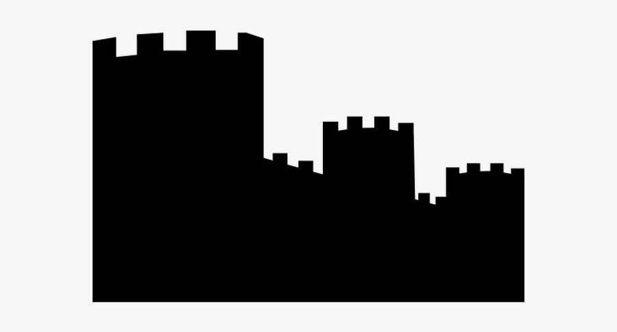Walls Of Ávila Middle Ages Defensive Wall Logo - Ciudad Medieval Png, Transparent Clipart