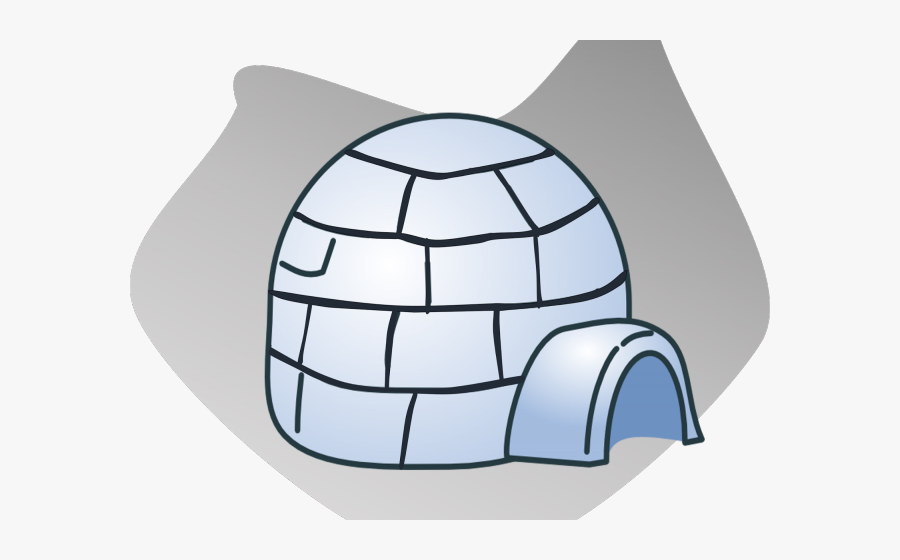 Cartoon Png Igloo, Transparent Clipart