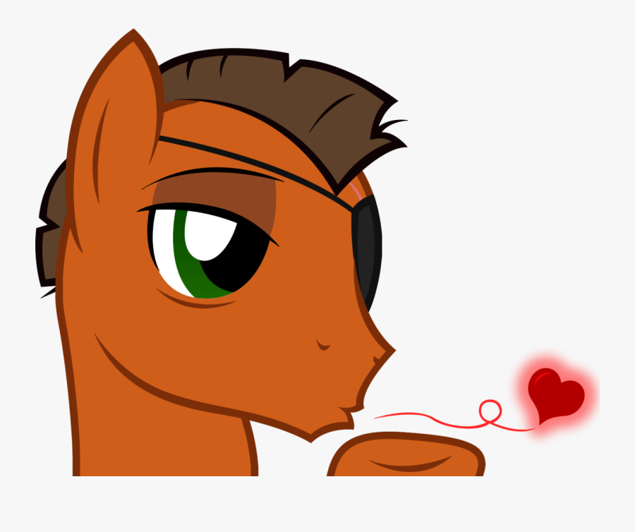 Dtkraus, Bedroom Eyes, Blowing A Kiss, Earth Pony, - Cartoon, Transparent Clipart