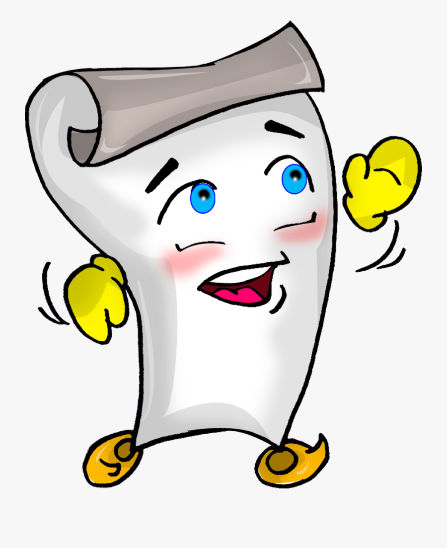 Clipart Ruler Penggaris - Tokoh Komik, Transparent Clipart