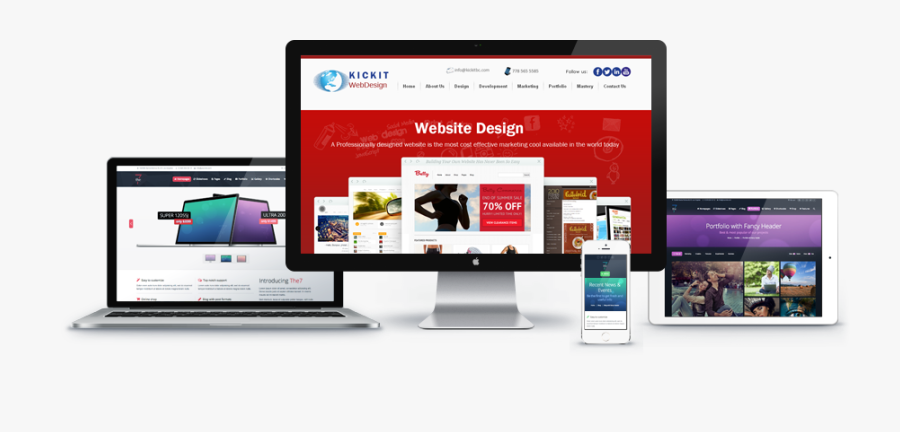 Clip Art Importance Of Professional Designing - Web Portfolio Design Banner, Transparent Clipart