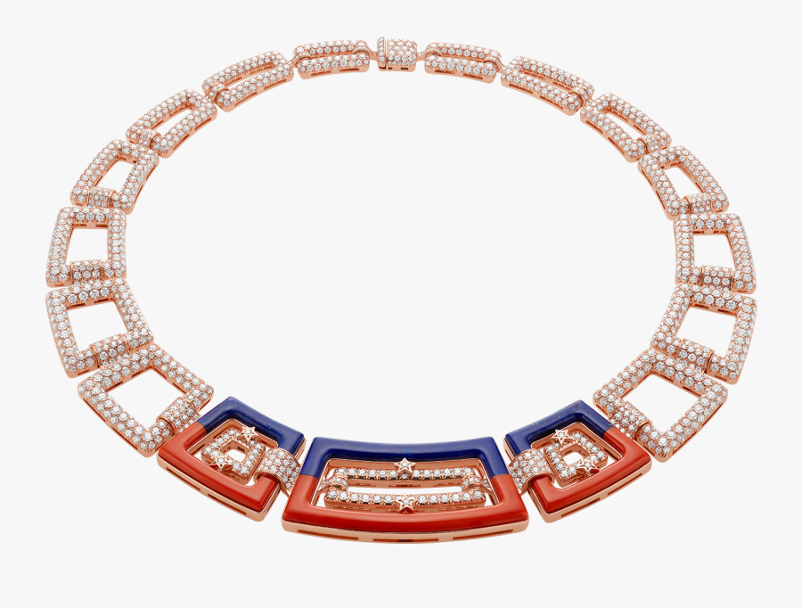 With A Prominent Chain Designed With Striking Geometries, - Circle, Transparent Clipart