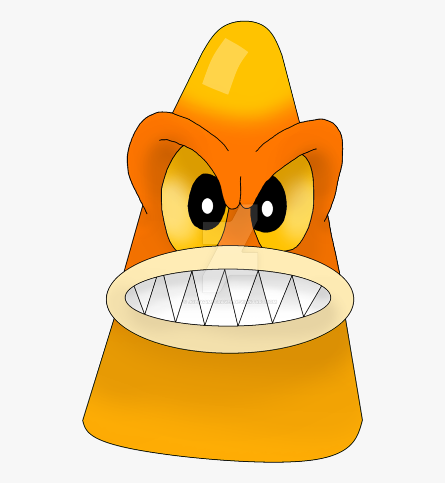 Corn Png Animated - Cuphead Candy Corn Boss Transparent, Transparent Clipart