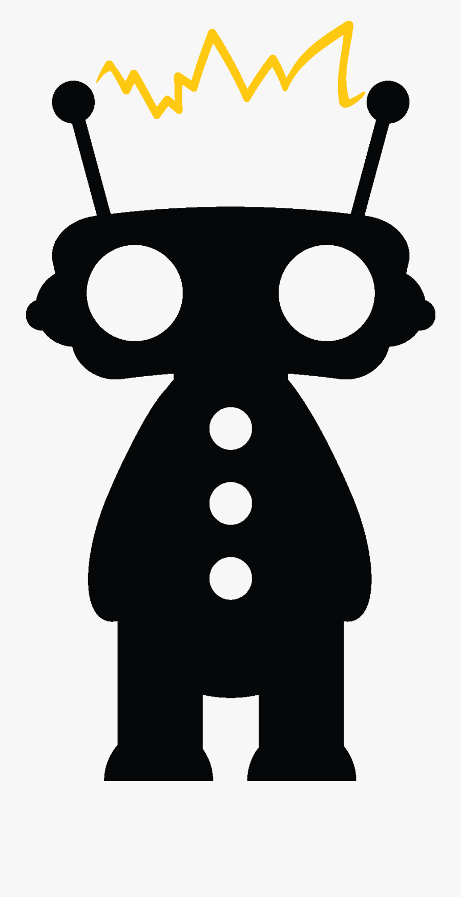 Cute Robot Png - Robot, Transparent Clipart