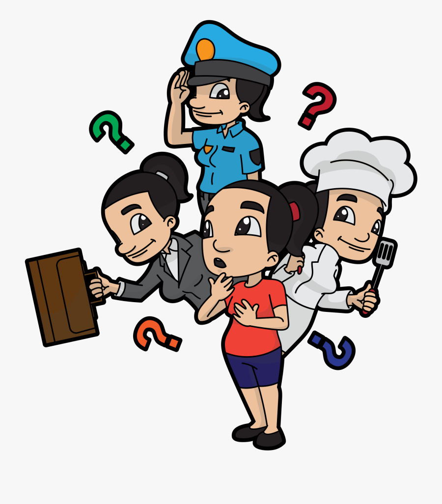 Careers Clipart Transparent Background - Cartoon, Transparent Clipart