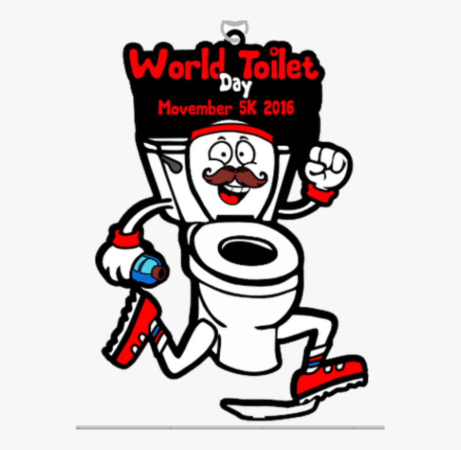 World Toilet Day 5k, Transparent Clipart