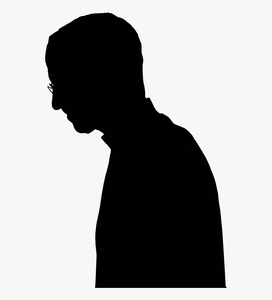 Steve Jobs Clipart - Steve Jobs Silhouette Vector, Transparent Clipart