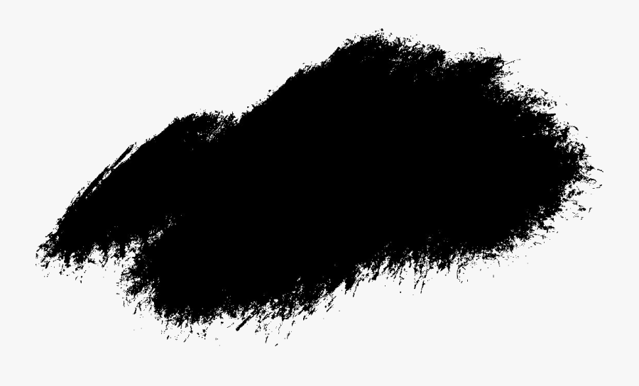 Black,material And White - Transparent Brush Stroke Png, Transparent Clipart