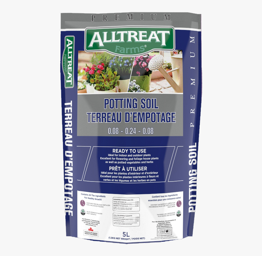 Potting Soil Png Black And White - Flyer, Transparent Clipart