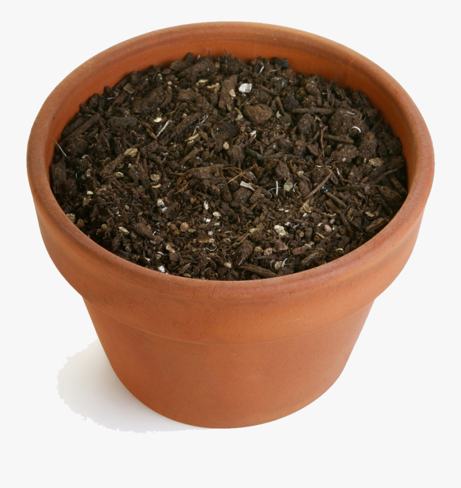 Soil Png - Dibujo Maceta Con Tierra, Transparent Clipart