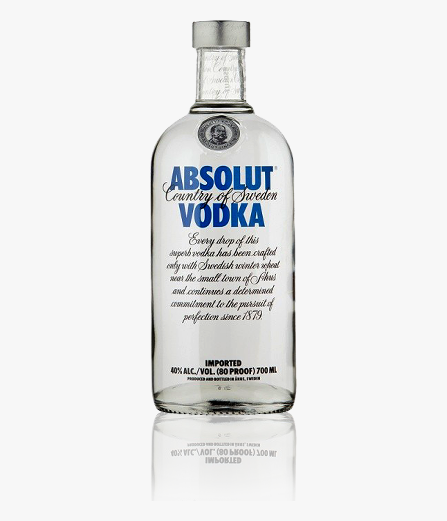 Alcohol Transparent Vodka - Absolut Vodka, Transparent Clipart