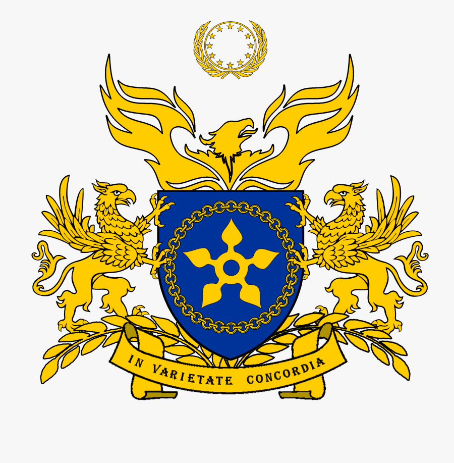 Clip Art European Coat Of Arms - Fictional Coat Of Arms, Transparent Clipart