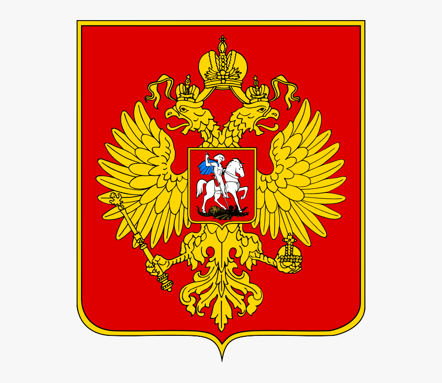 Coat Of Arms Of Russia Png - National Emblem Of Russia, Transparent Clipart