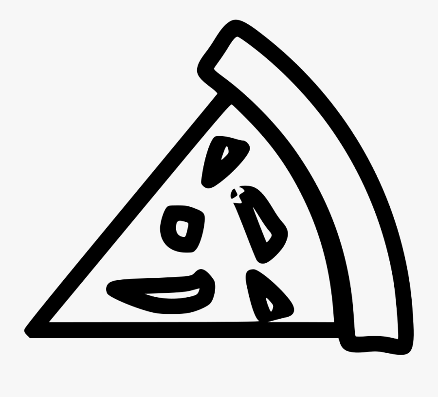 Slice Of Pizza, Transparent Clipart