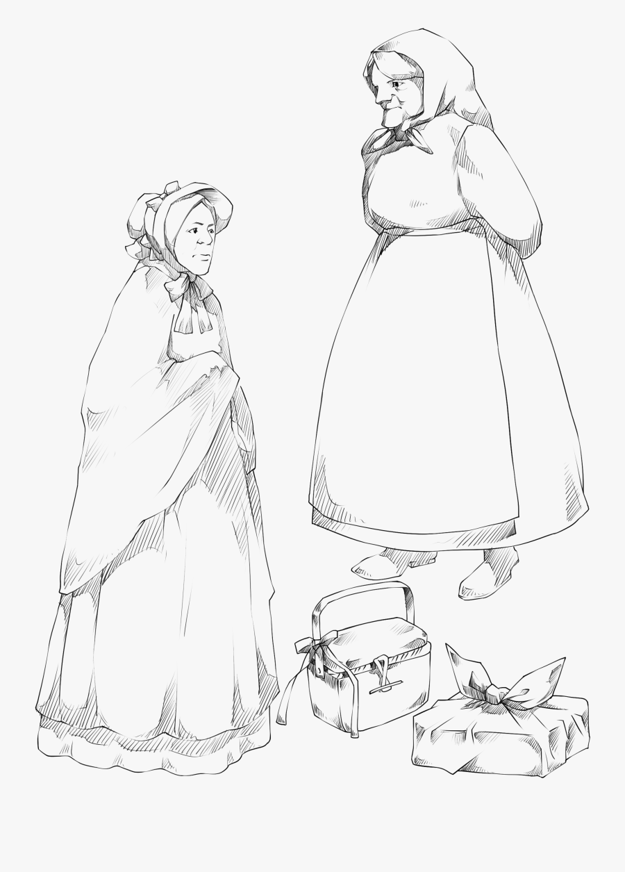 Как нарисовать бабушку аниме