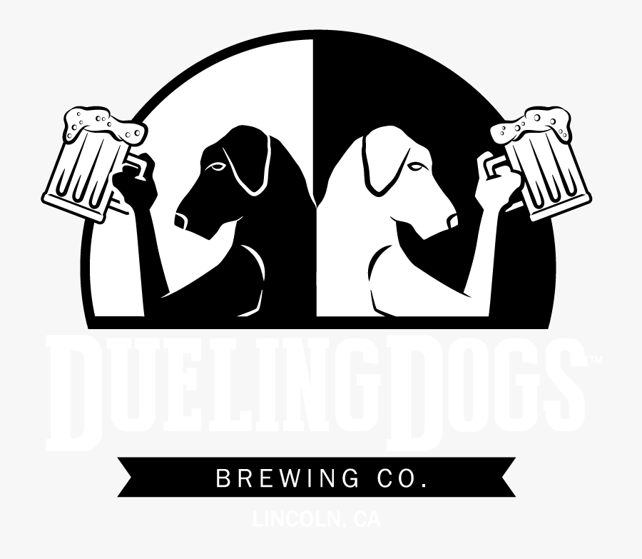 Dog Beer Logo, Transparent Clipart
