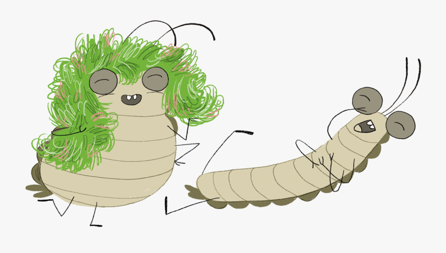 Waxworm, Transparent Clipart