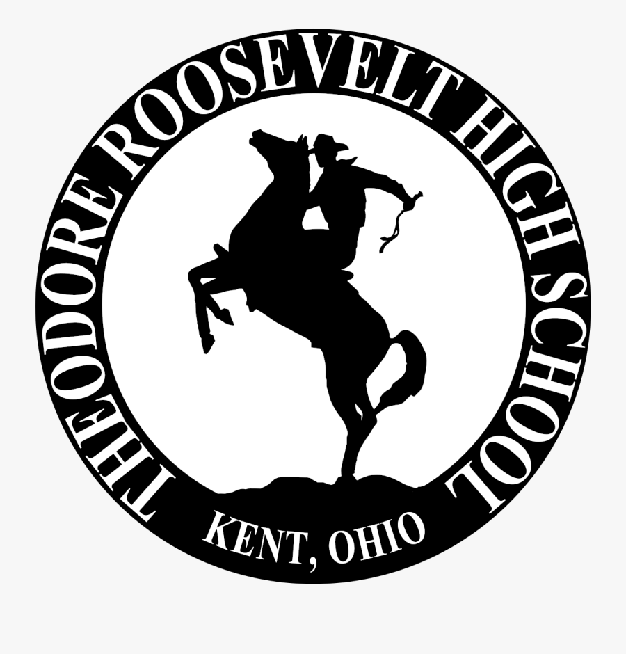 Kent Roosevelt High School Logo, Transparent Clipart