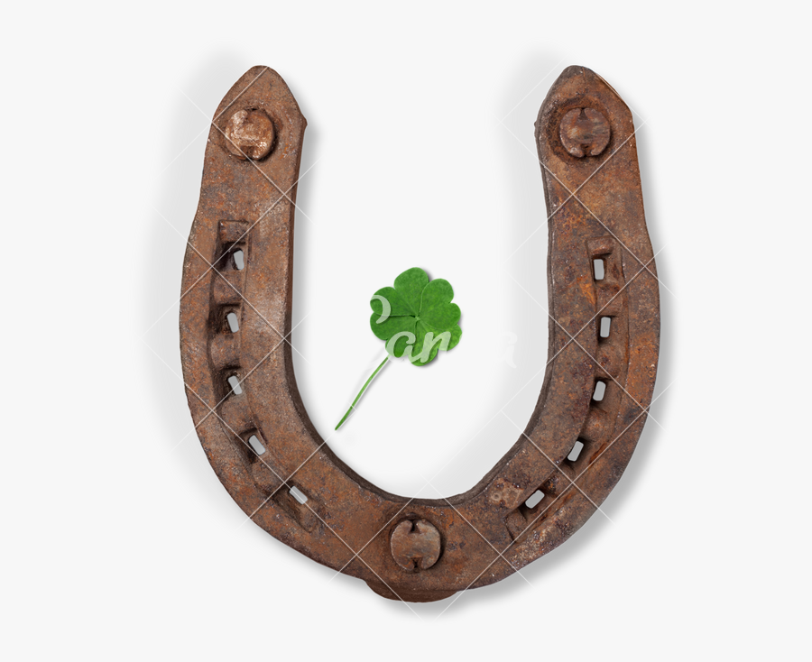 Horseshoe Transparent Drawn - Wood, Transparent Clipart