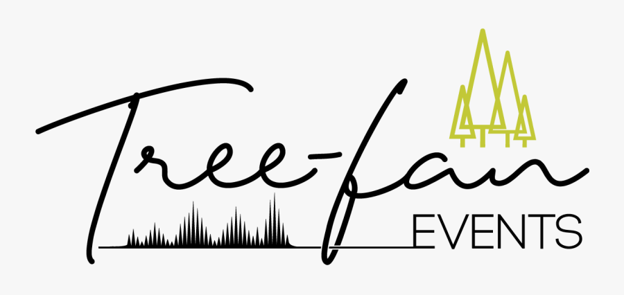 Tree-fan Events - Calligraphy, Transparent Clipart