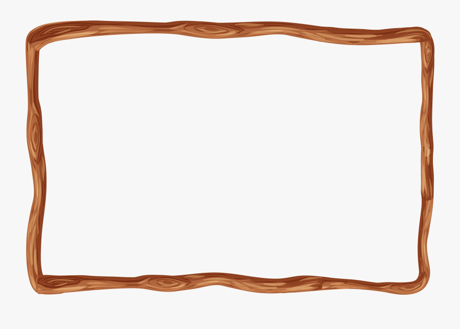 Wooden Frame Border Png Clipart, Is Available For Free, Transparent Clipart