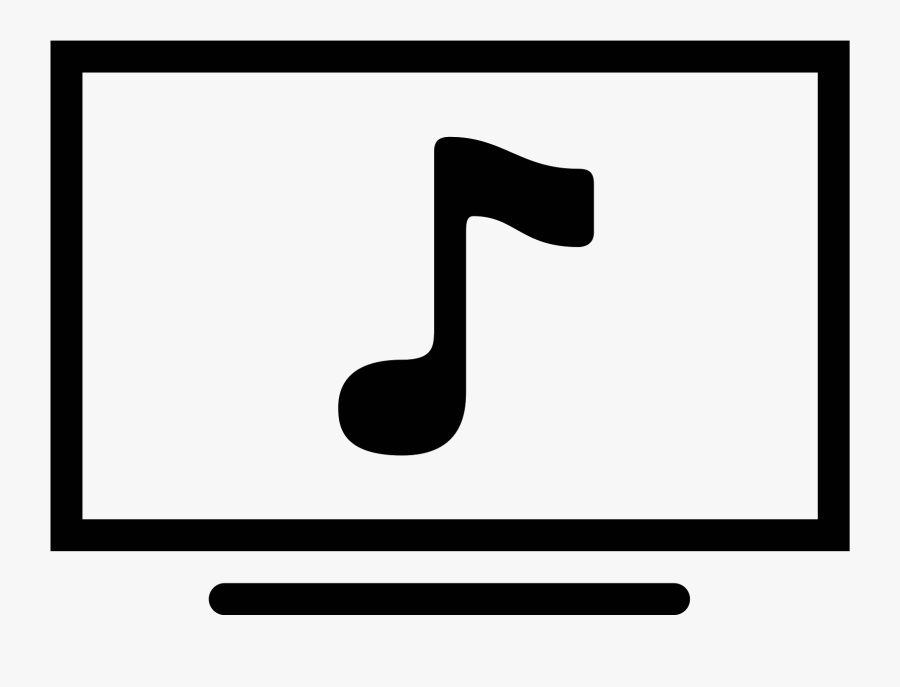 Tv Icon, Transparent Clipart