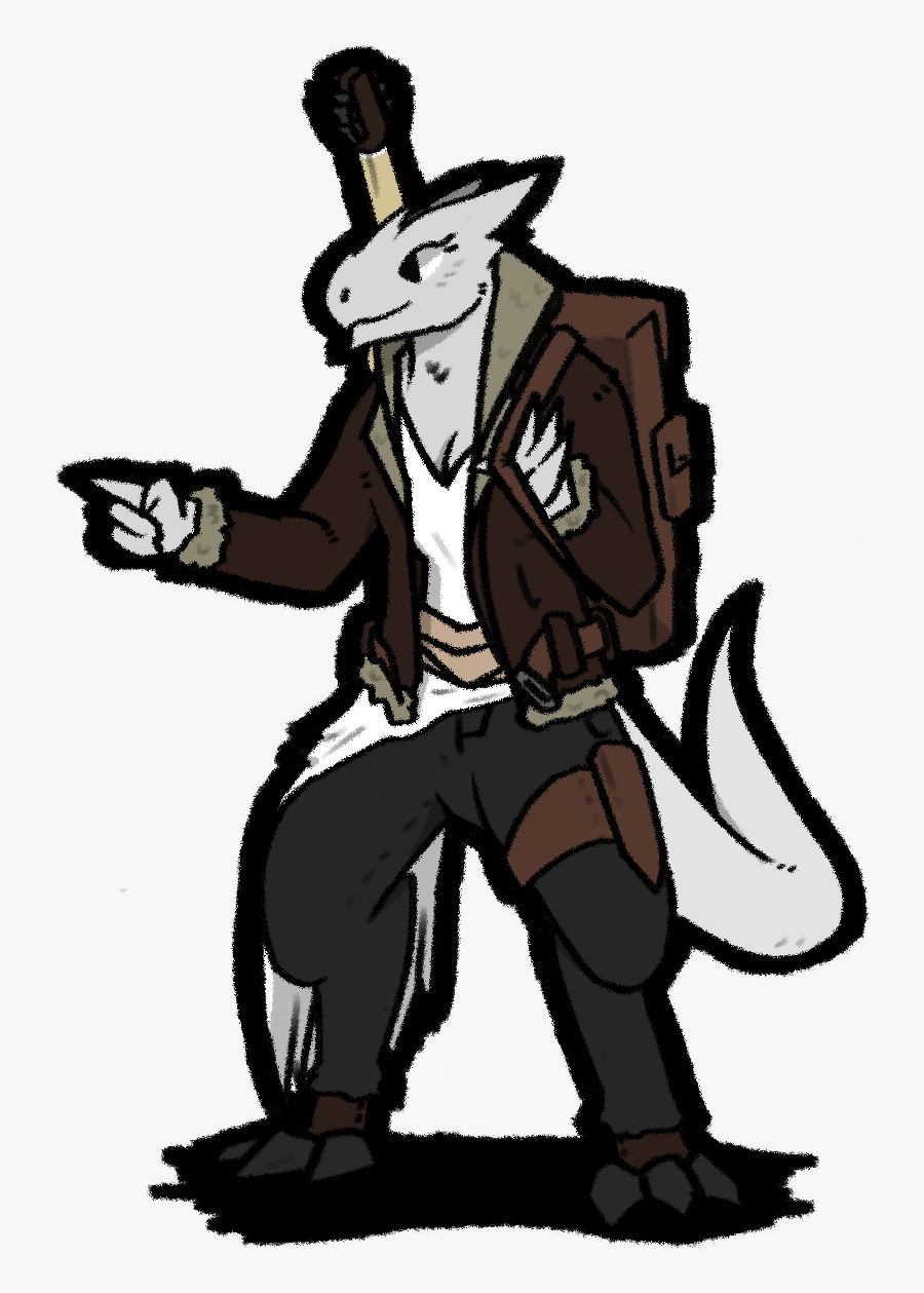 Clip Art Rf Silver Bard Characterdrawing - Female Silver Dragonborn Bard, Transparent Clipart