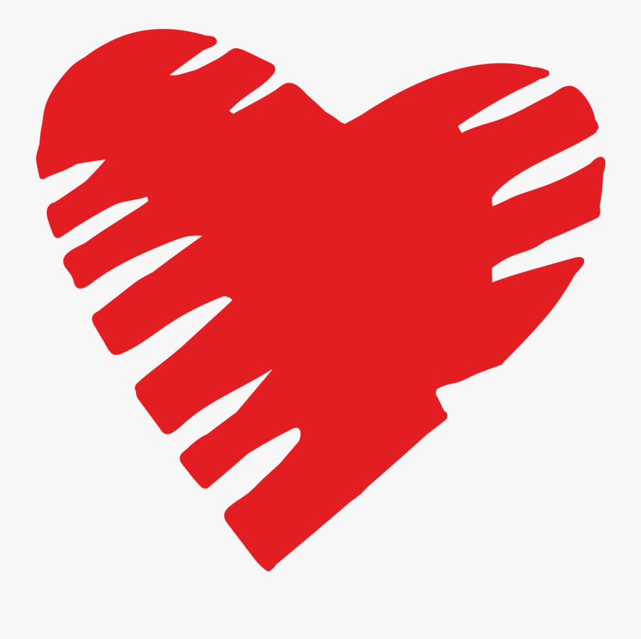 Сердце Маркером Пнг, Transparent Clipart