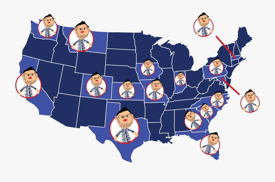 Missouri Compromise And Mason Dixon Line, Transparent Clipart