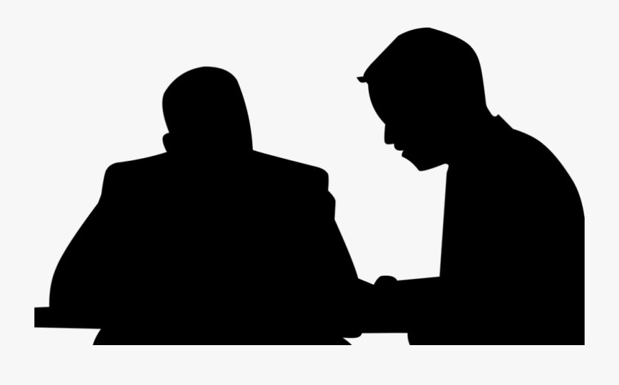 Business People Silhouette Png, Transparent Clipart