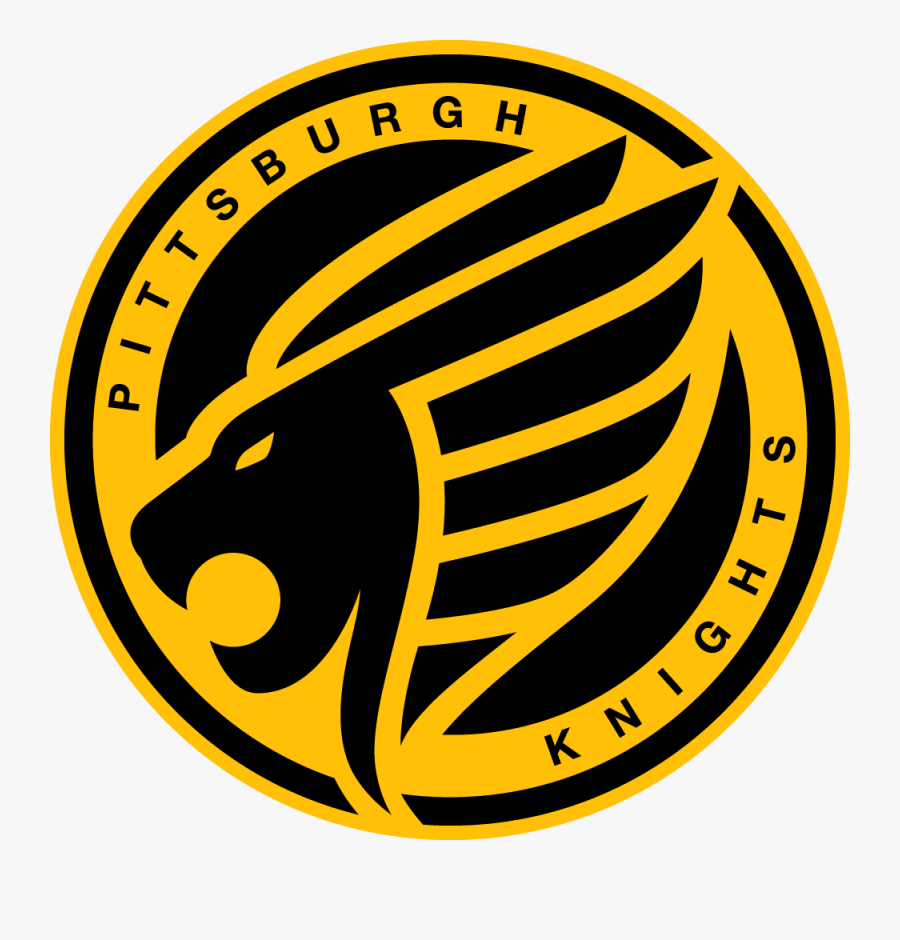 Pittsburgh Knights Logo, Transparent Clipart